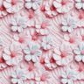 popeline di cotone Fiori di zucchero stampa digitale – rosa antico chiaro,  thumbnail number 1