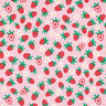 jersey di cotone dolci fragole | PETIT CITRON – rosa,  thumbnail number 1