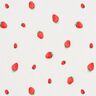 GOTS jersey di cotone Fragole all'acquerello stampa digitale – avorio,  thumbnail number 1