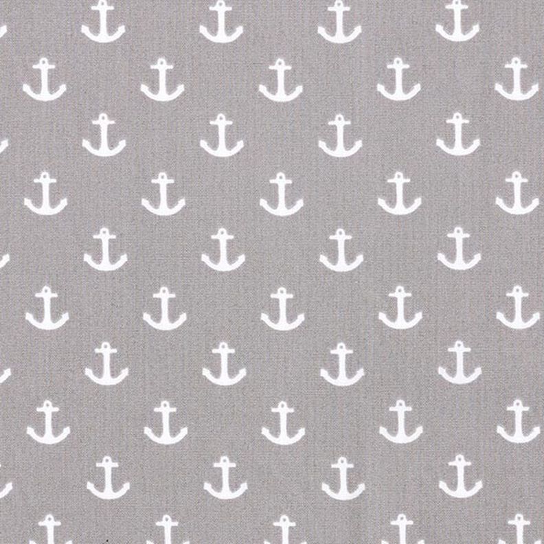 popeline Ancore – grigio,  image number 1