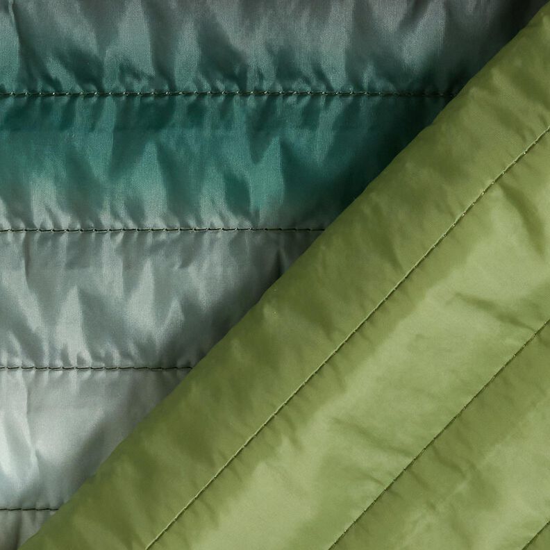 Tessuto trapuntato leggero con colori sfumati – abete blu, image number 4
