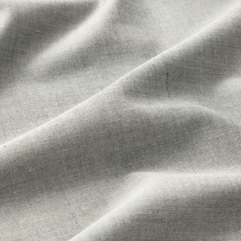 Misto lana elasticizzato in tinta unita – grigio chiaro,  image number 2