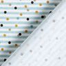 popeline di cotone Righe e pois stampa digitale – avorio/blu cielo,  thumbnail number 4