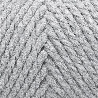 Anchor Crafty Filato per macramè, riciclato [5mm] – grigio chiaro, 