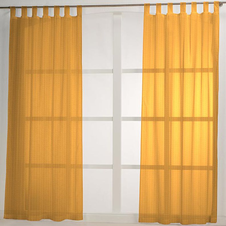 tessuto per tende voile Ibiza 295 cm – giallo curry,  image number 6