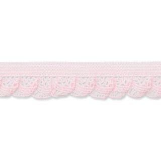 ruche elastica [15 mm] – rosa, 