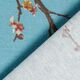 tessuto arredo Ottomana primavera – blu,  thumbnail number 4