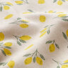 tessuto arredo mezzo panama, mini limoni – giallo/naturale,  thumbnail number 2