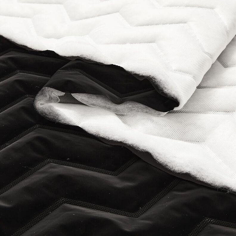 tessuto trapuntato Chevron manopesca | Katia Fabrics – nero, image number 6