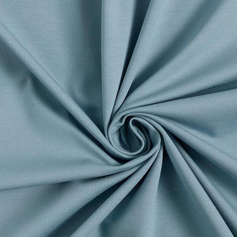 jersey di cotone medio tinta unita – blu colomba,  image number 1