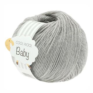 Cool Wool Baby, 50g | Lana Grossa – grigio chiaro, 