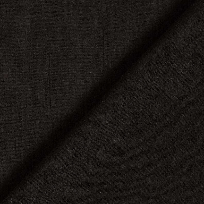 tessuto increspato cotone – nero,  image number 3
