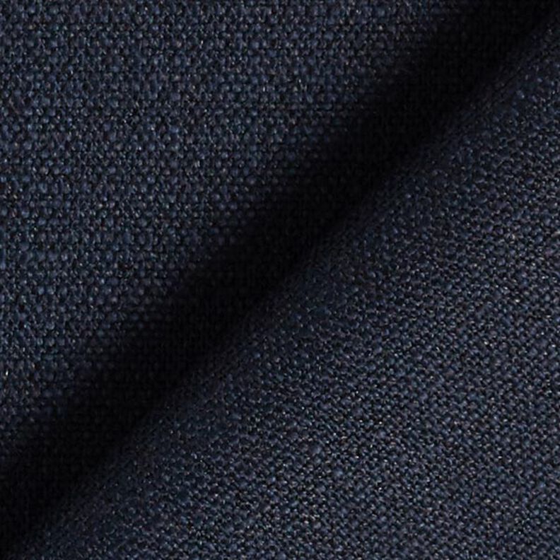 tessuto in misto lino stretch – blu marino, image number 2