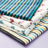 jersey di cotone Strisce di pennello – bianco,  thumbnail number 5