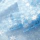 organza, fiocchi di neve – azzurro,  thumbnail number 3