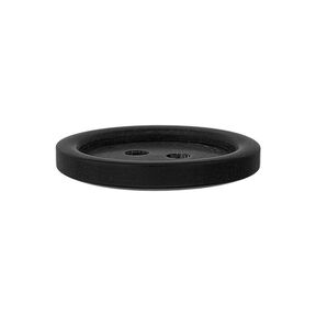 bottone in plastica 2 fori basic - nero, 