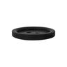 bottone in plastica 2 fori basic - nero,  thumbnail number 2