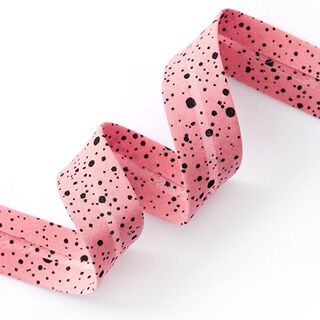 sbieco, macchie [ 20 mm ] – rosa/nero, 