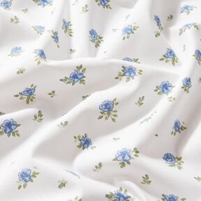 popeline di cotone rose delicate – azzurro/bianco, 