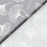 tessuto in cotone cretonne ginkgo – grigio,  thumbnail number 4