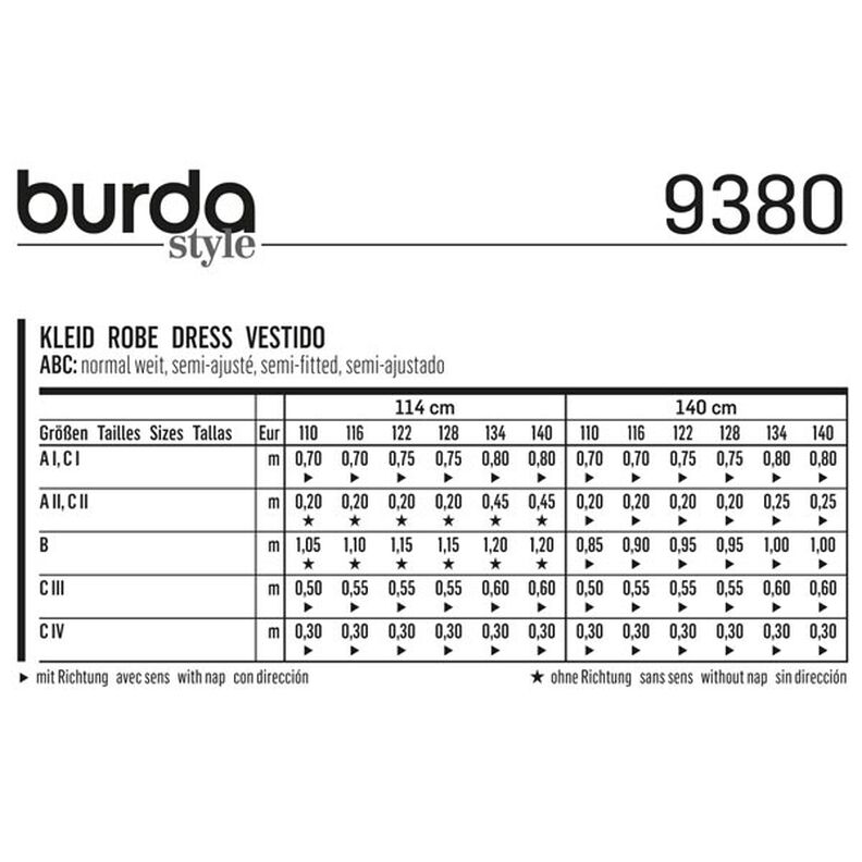 abito, Burda 9380,  image number 6