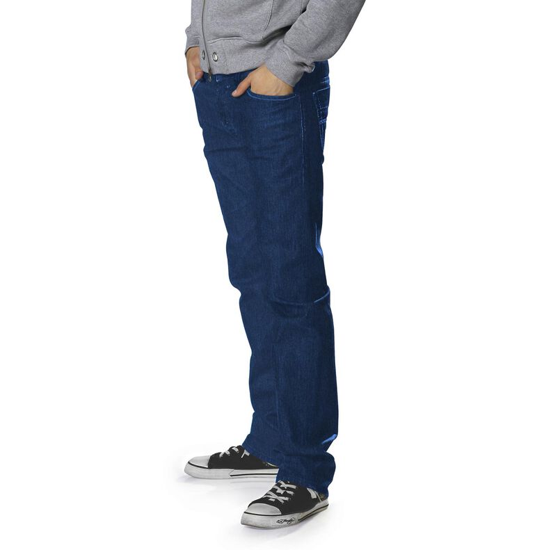 Denim misto cotone medio – blu marino,  image number 7