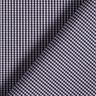 Tessuto per camicia a quadri piccoli – nero/azzurro,  thumbnail number 4