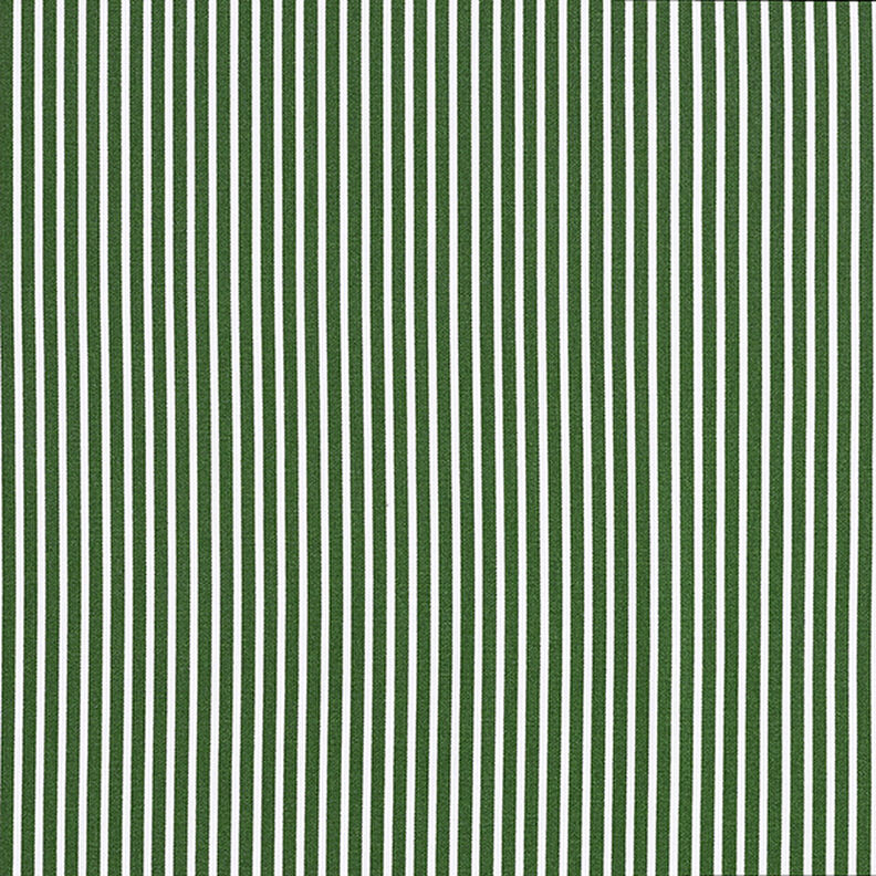 popeline di cotone strisce – verde scuro/bianco,  image number 1