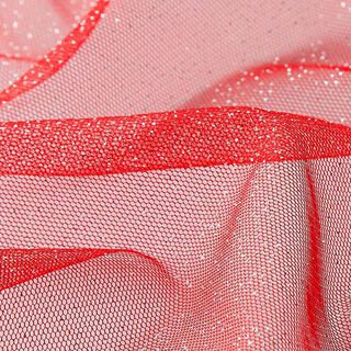 tulle glitter Royal – rosso/argento, 