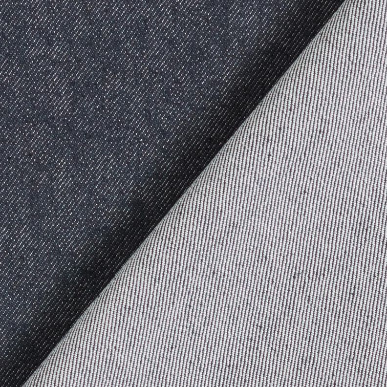 Denim stretch in misto cotone medio – nero-azzurro,  image number 3