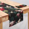 tessuto arredo gobelin Mazzi di fiori – nero/rosso carminio,  thumbnail number 7