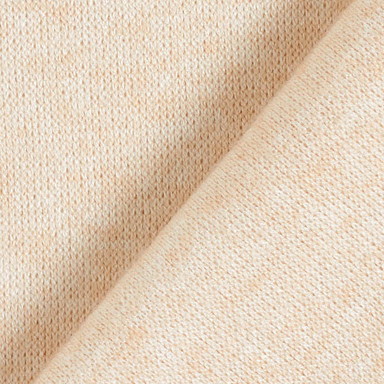 tessuto in maglia misto viscosa mélange – crema,  image number 3