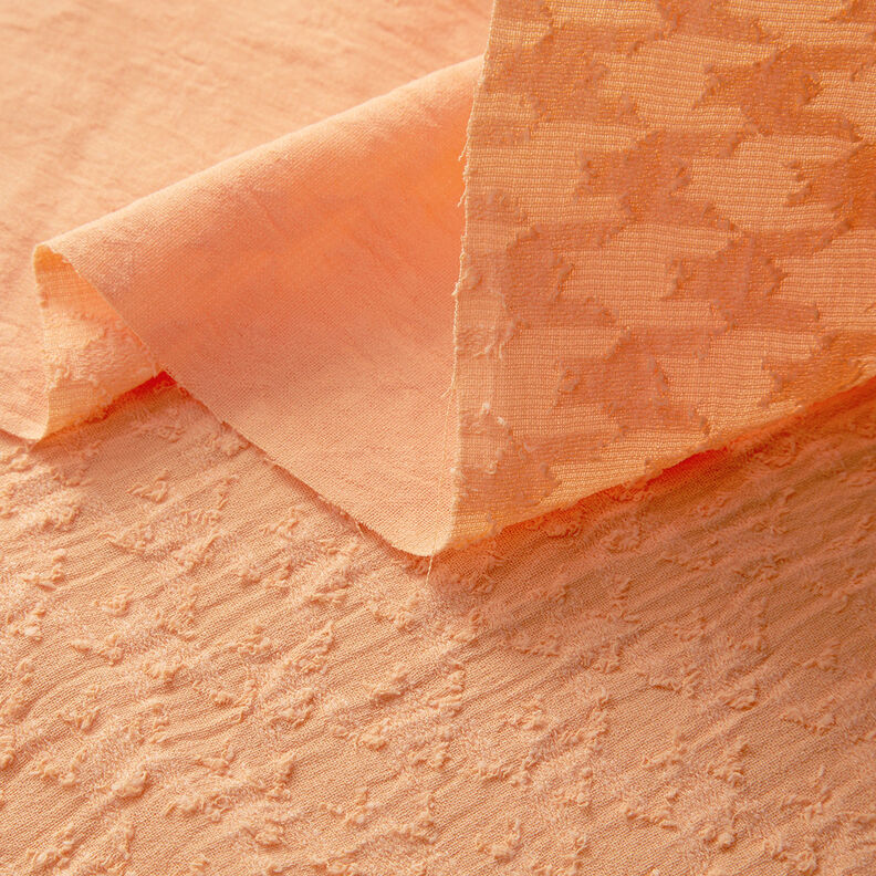 Jacquard Dobby pied de poule – albicocca,  image number 3