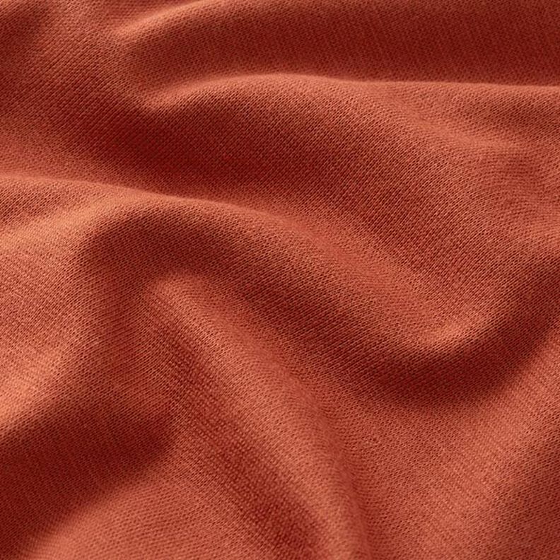 tessuto per bordi e polsini tinta unita – terracotta, image number 4