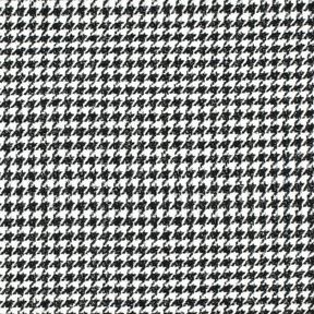 tessuto per cappotti misto lana Pied de poule glitterato – nero/bianco lana, 