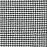 tessuto per cappotti misto lana Pied de poule glitterato – nero/bianco lana,  thumbnail number 1