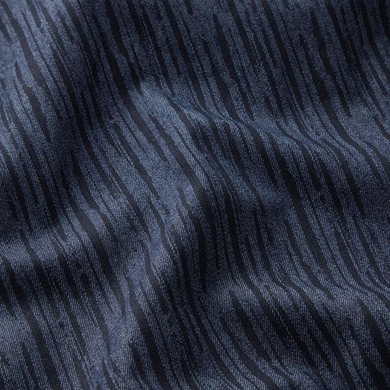 jeans stretch, righe interrotte – blu marino,  image number 2