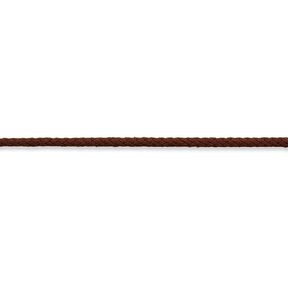 Cordoncino in cotone [Ø 3 mm] – marrone scuro, 