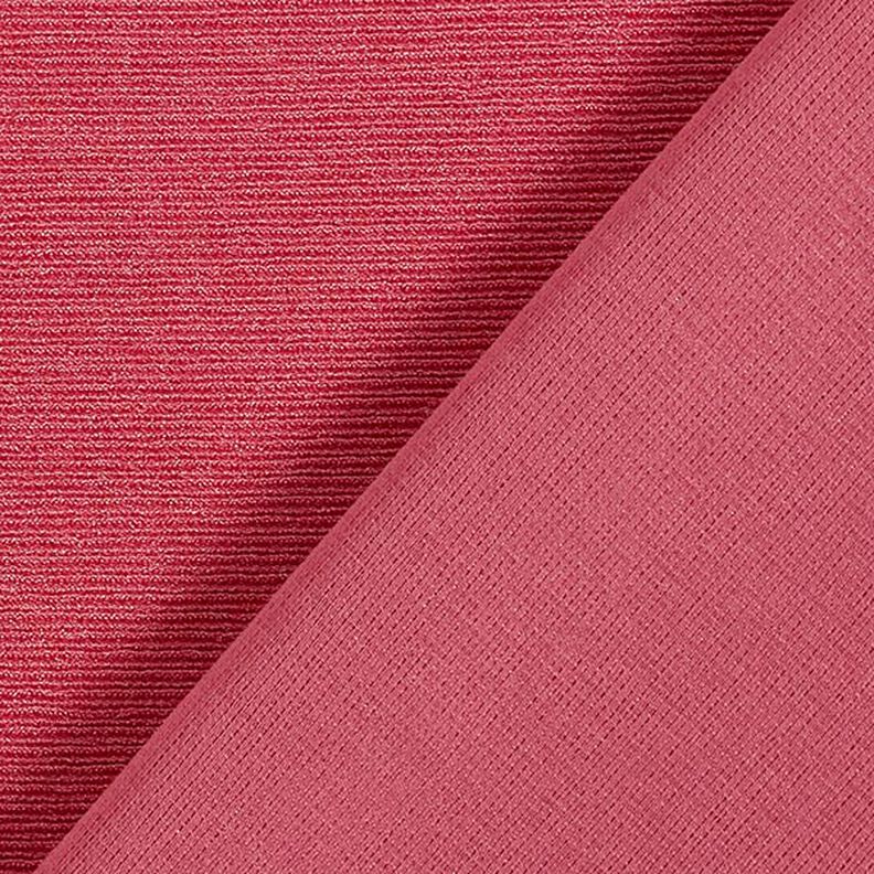 Jersey a struttura luccicante – color bacca chiaro,  image number 3