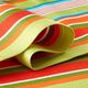 Outdoor Tessuto per sedia a sdraio Righe longitudinali, 44 cm – verde/rosso,  thumbnail number 2