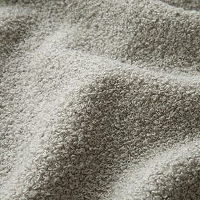 tessuto da tappezzeria bouclé – grigio chiaro, 