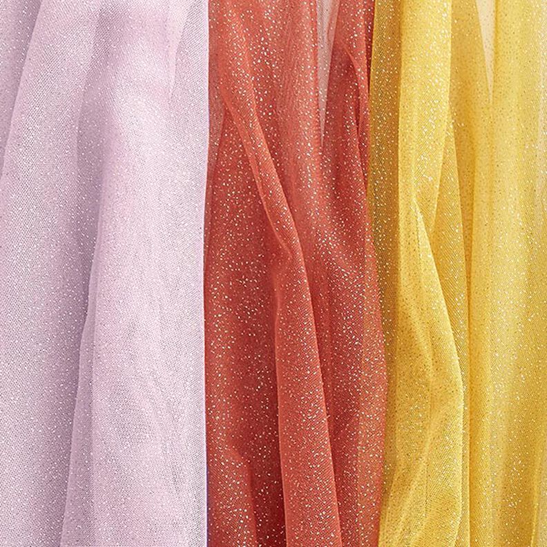 tulle glitter Royal – lillà/oro,  image number 6