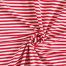 jersey di cotone righe sottili – rosso/bianco,  thumbnail number 1