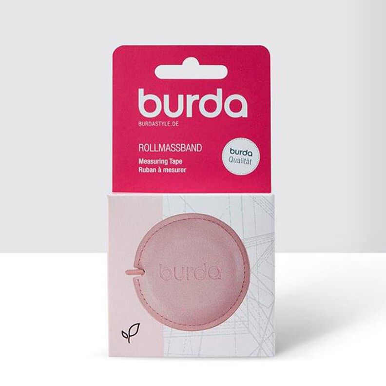 Nastro metrico da sarto, 150 cm – rosa | Burda,  image number 1