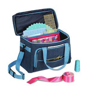 borsa per macchina da cucire | PRYM - jeans/turchese, 