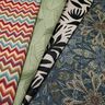 tessuto arredo gobelin Mare di foglie – verde chiaro/nero,  thumbnail number 5