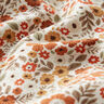 jersey di cotone Marea autunnale di fiori – bianco lana,  thumbnail number 2
