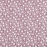 jersey di cotone Fiorellini bicolori – rosa antico scuro,  thumbnail number 1