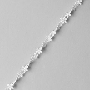 bordura in pizzo Flower - bianco sporco, 