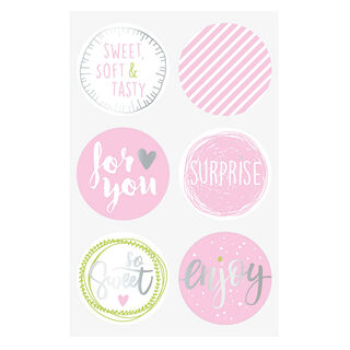 sticker Sweet set – rosa, 